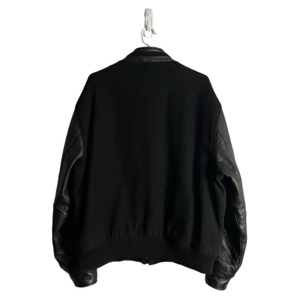 Canada Sportswear Men's Fountain Tire Black Varsity Full Zip Jacket - Picture 8 of 11